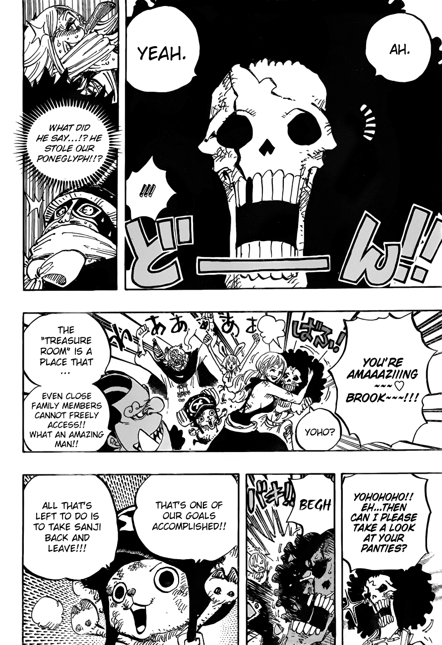One Piece, Chapter 855 image 16